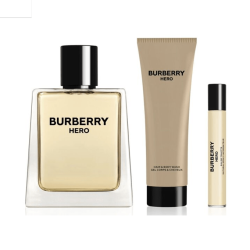 BURBERRY HERO MEN 3 PCS EDT SET BURBERRY HERO MEN 3 PCS EDT SET